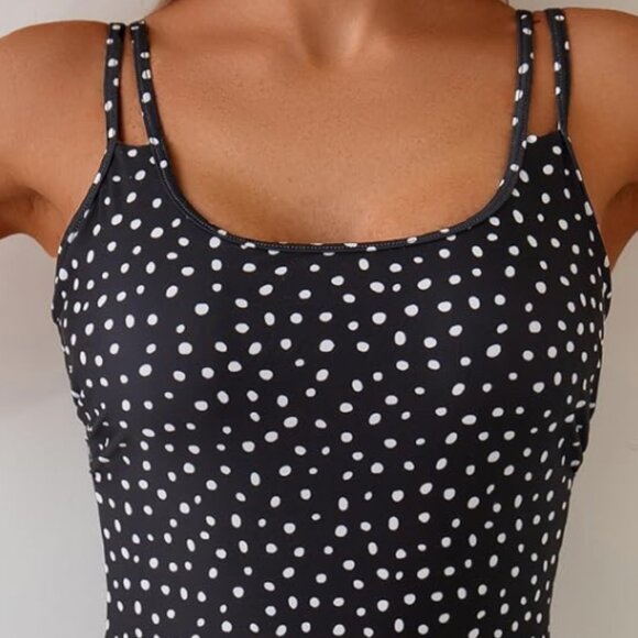 One Piece Swimdress Swimsuits for Women Tummy Control - Picture 2 of 6